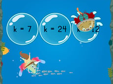 Treasure Diving: Solving One-Step Multiplication and Division Equations