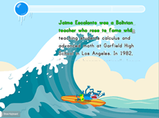 Typing Paragraphs for Speed: Important People Surfing