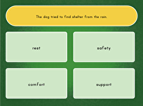 Vocabulary Quiz: Context Clues