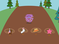 Word Family Hopper: -at