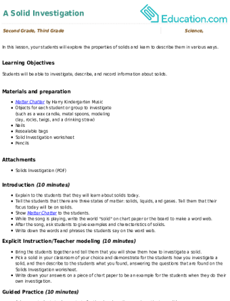 A Solid Investigation