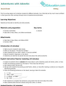 Adventures with Adverbs