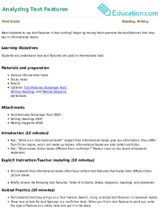 Analyzing Text Features