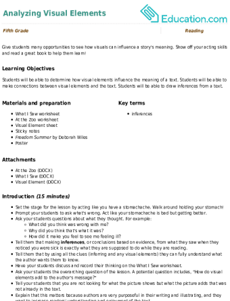 Analyzing Visual Elements