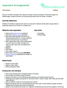 Argument Arrangements