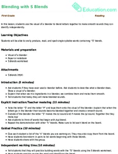 Blending with S Blends