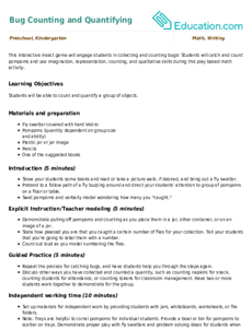 Bug Counting and Quantifying
