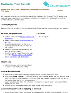 Classroom Time Capsule