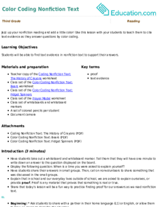 Color Coding Nonfiction Text