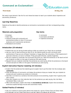Command an Exclamation!