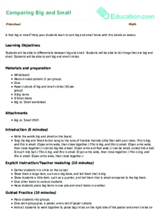 Comparing Big and Small