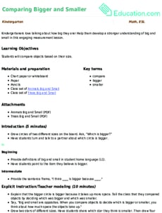 Comparing Bigger and Smaller