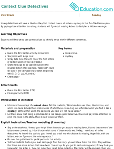 Context Clue Detectives