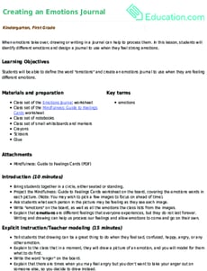 Creating an Emotions Journal