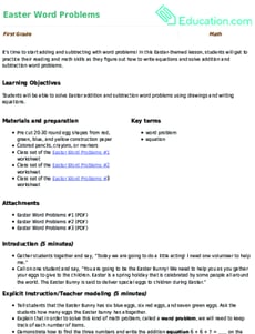 Easter Word Problems