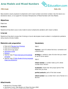 Area Models and Mixed Numbers