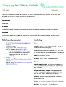 Comparing Two Division Methods