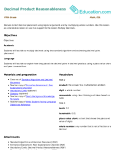 Decimal Product Reasonableness