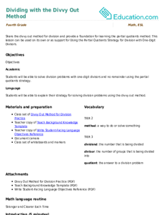 Dividing with the Divvy Out Method
