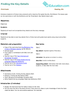 Finding the Key Details