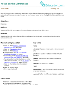 Focus on the Differences