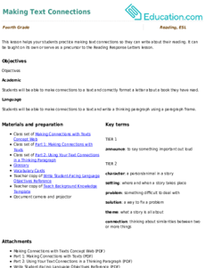Making Text Connections