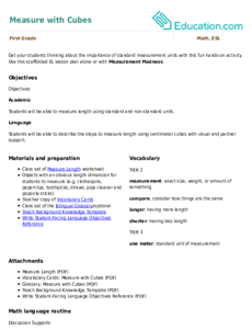 Measure with Cubes