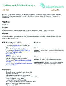 Problem and Solution Practice