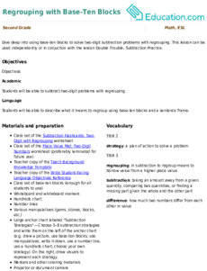 Regrouping with Base-Ten Blocks