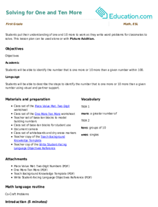 Solving for One and Ten More
