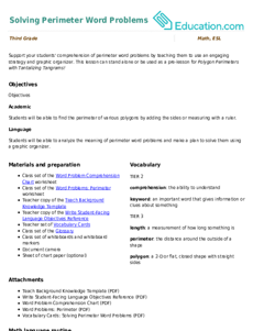 Solving Perimeter Word Problems