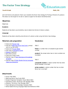 The Factor Tree Strategy