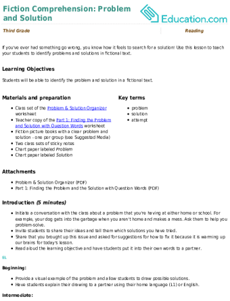 Fiction Comprehension: Problem and Solution