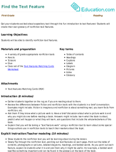 Find the Text Feature