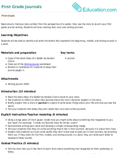 First Grade Journals