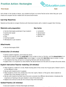 Fraction Action: Rectangles