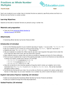 Fractions as Whole Number Multiples