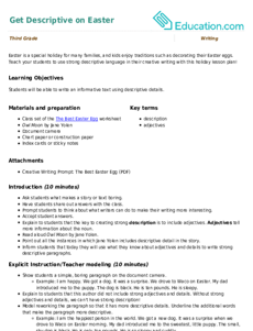 Get Descriptive on Easter