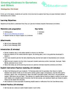 Growing Kindness In Ourselves and Others