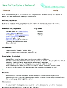 How Do You Solve a Problem?