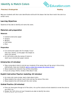 Identify & Match Colors
