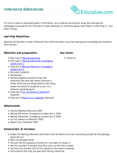 Inference Detectives