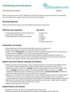 Interesting Introductions