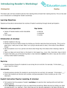 Introducing Reader's Workshop!