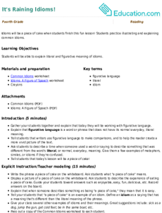 It's Raining Idioms!