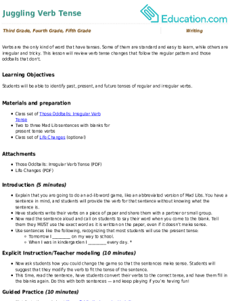 Juggling Verb Tense