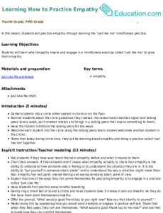 Learning How to Practice Empathy