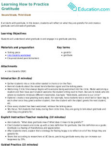 Learning How to Practice Gratitude