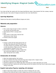 Identifying Shapes: Magical Castle