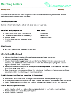 Matching Letters